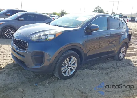 2019 Kia Sportage Lx z USA, uszkodzony, nr VIN KNDPM3ACXK7596290